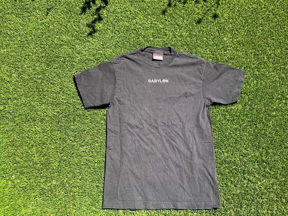 Babylon LA Classic Logo Shop T-Shirt Black
